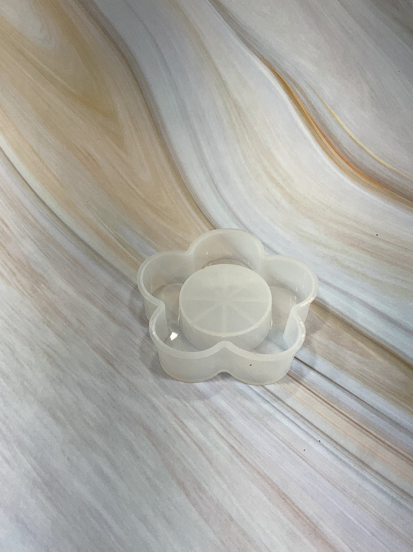 5 Petal Flower T-Light Mould