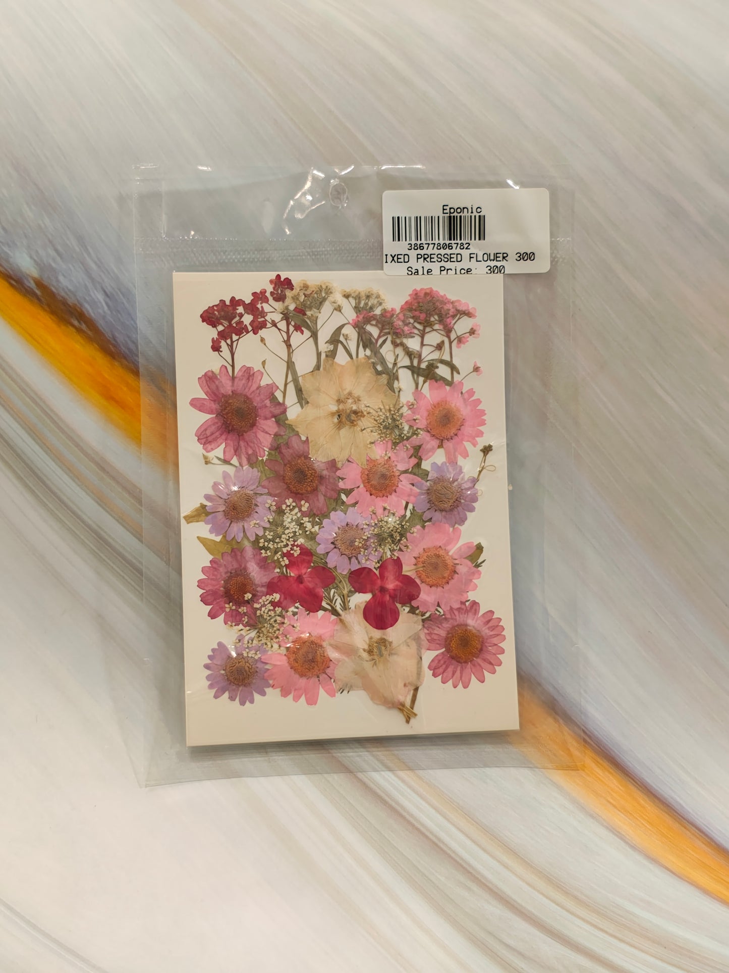 MIXED PRESSED FLOWER 300