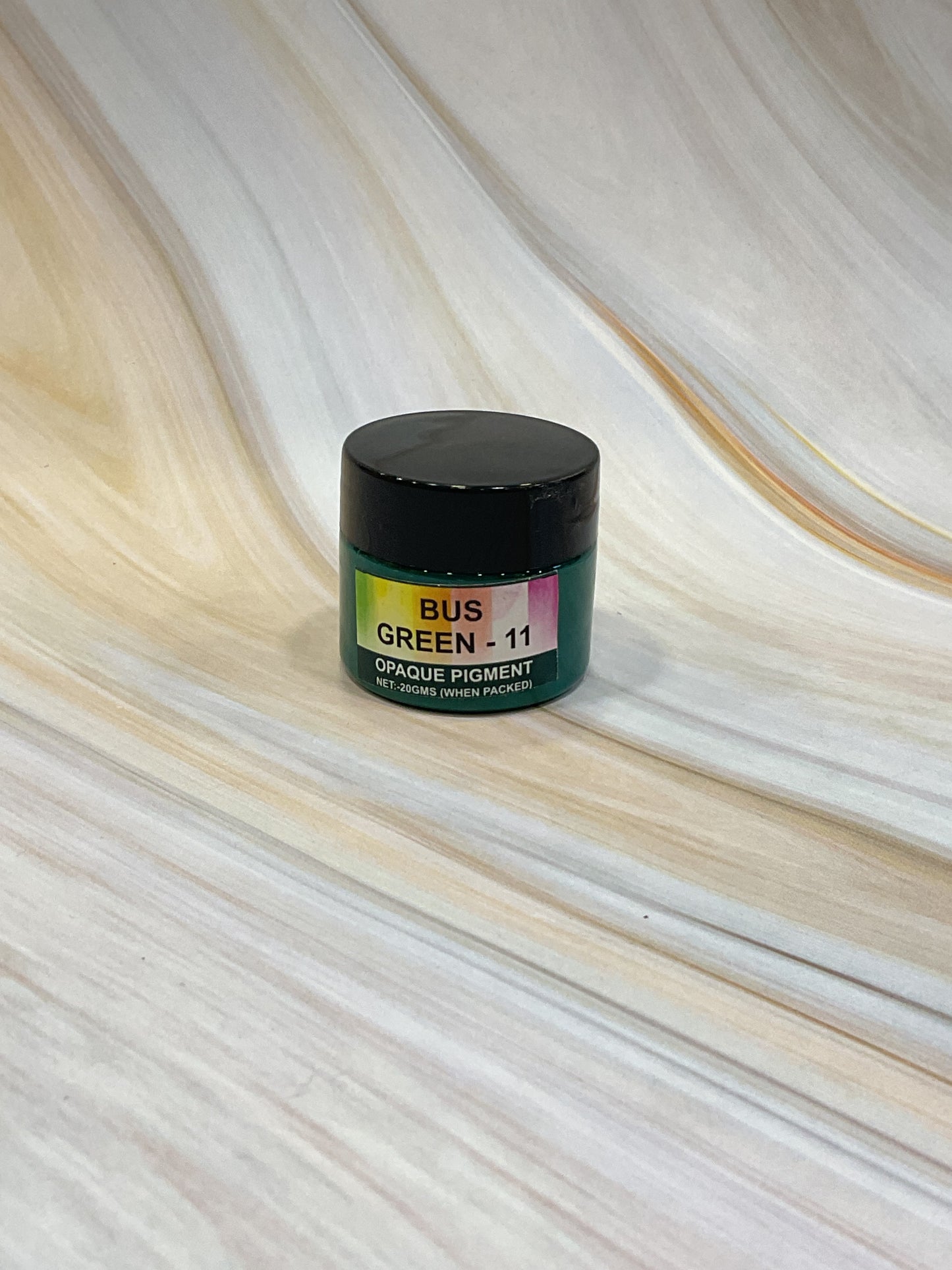 Bus Green Opaque Pigment