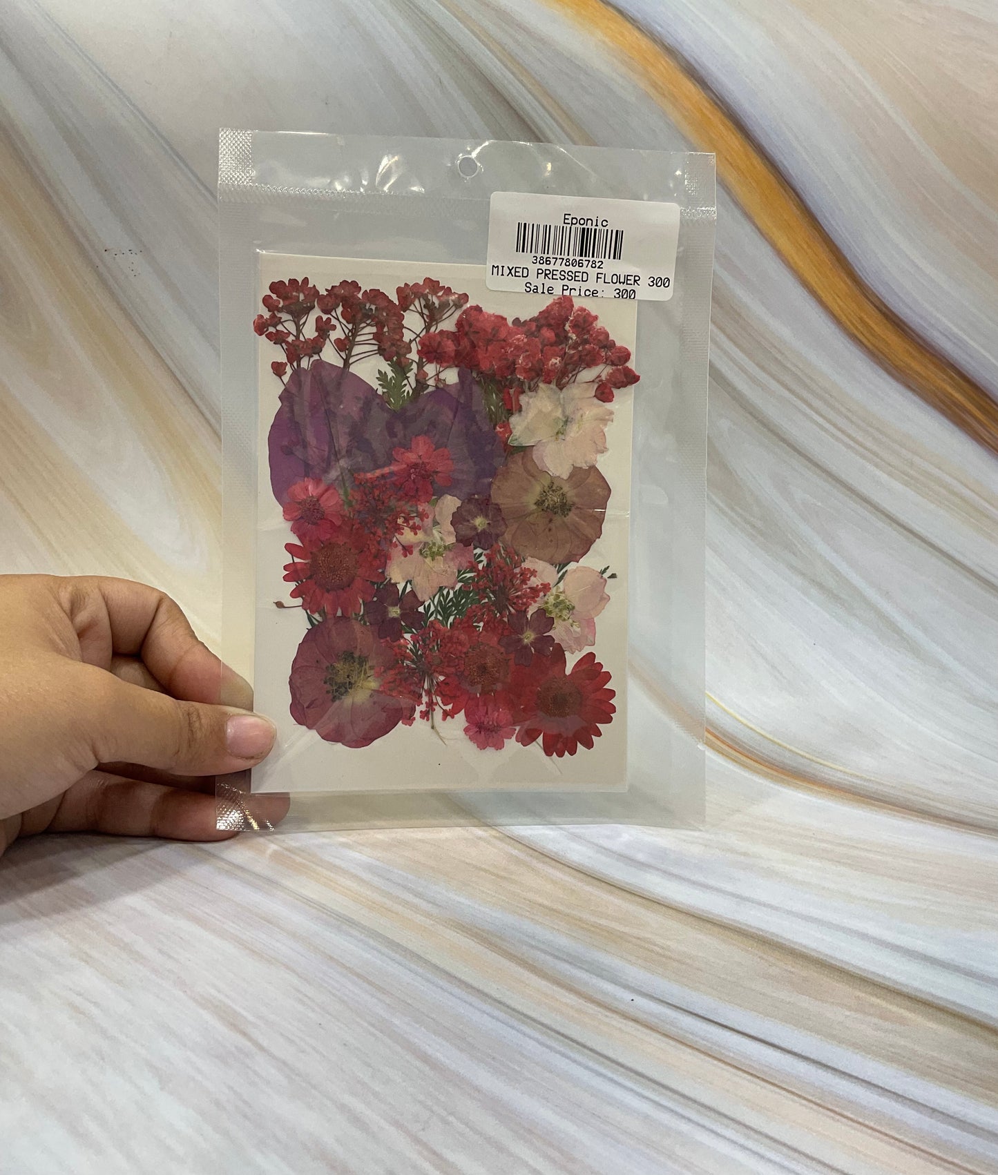 MIXED PRESSED FLOWER 300
