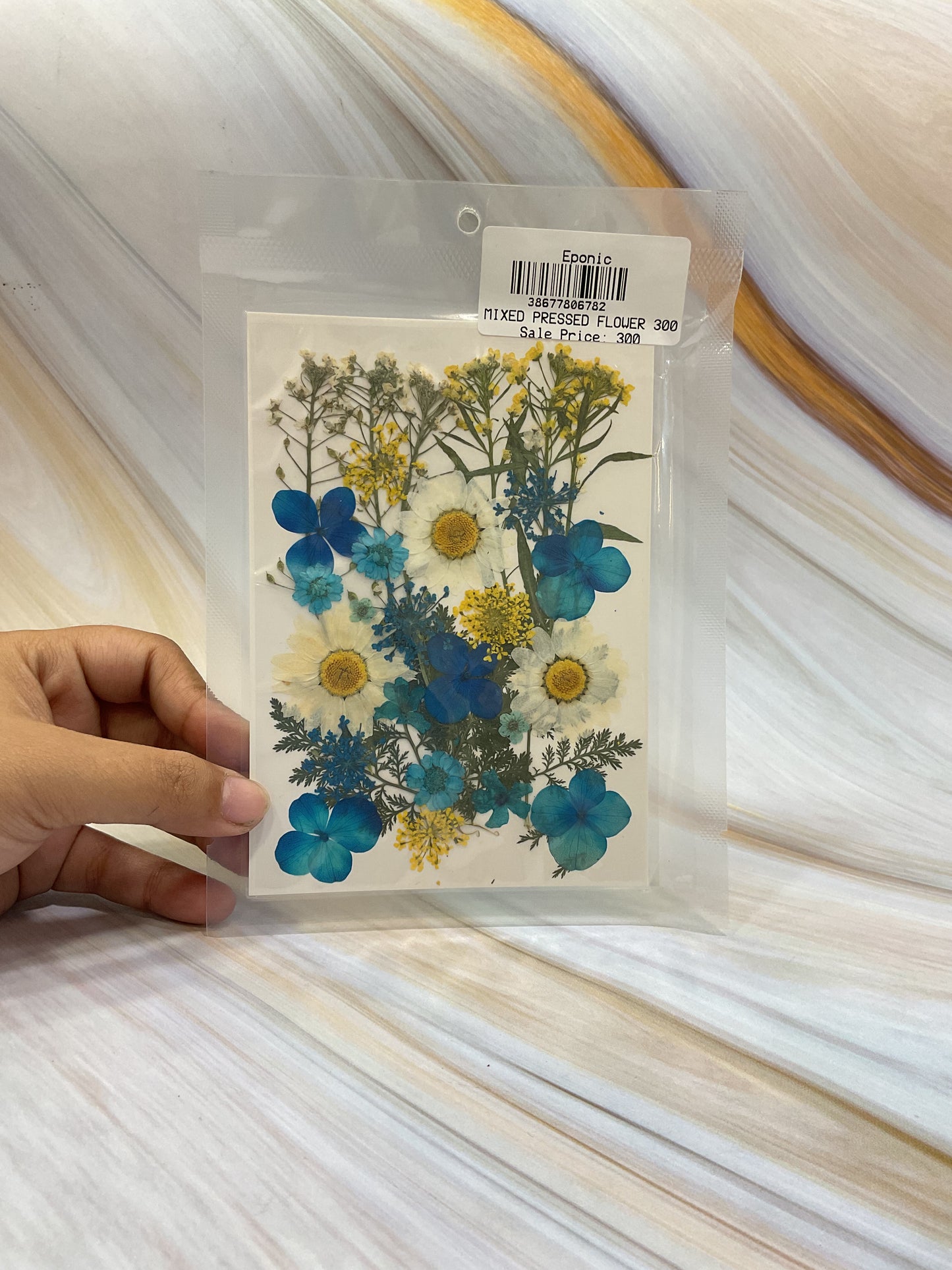 MIXED PRESSED FLOWER 300