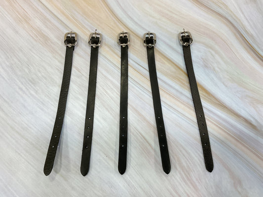 LEATHER LUGGAGE BELT